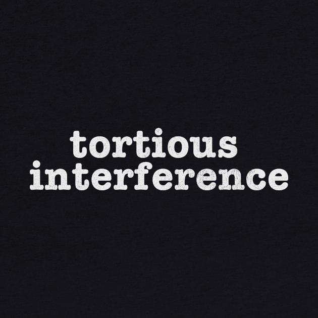 tortious interference by Allegedly